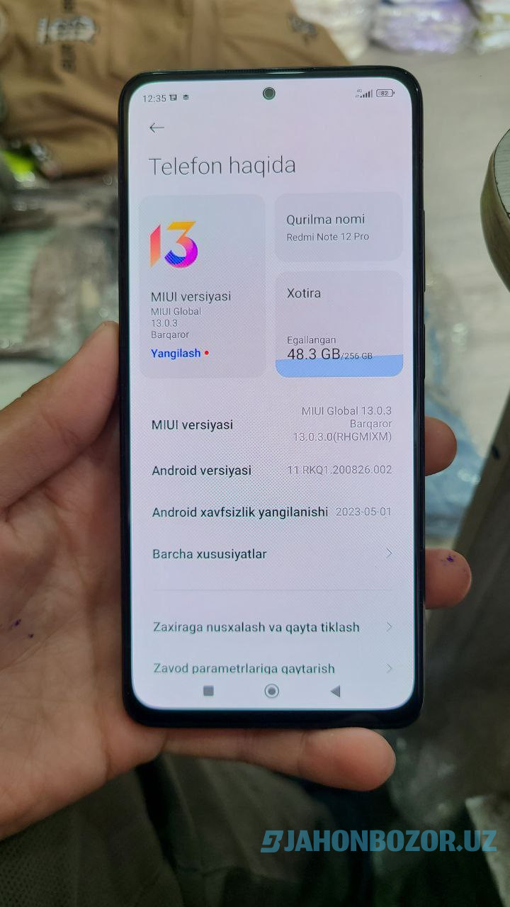 Redmi note 12 pro