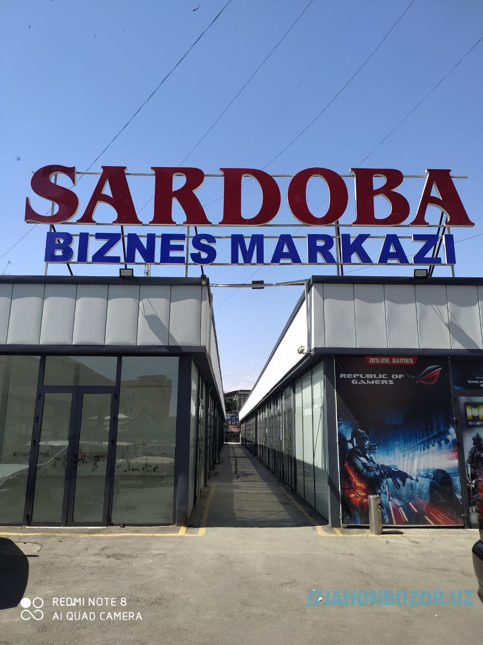 Sardoba biznes markazida doʻkon