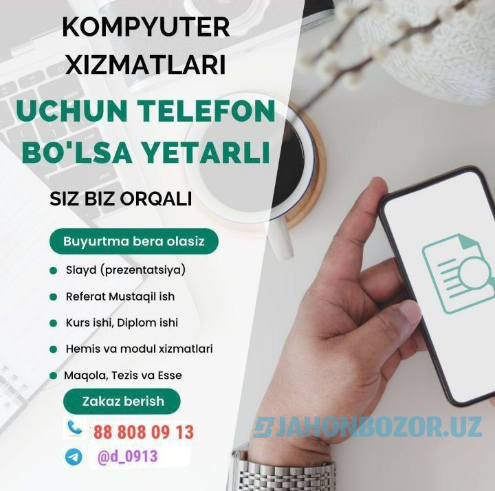 Talabalar uchun kompyiter hizmati