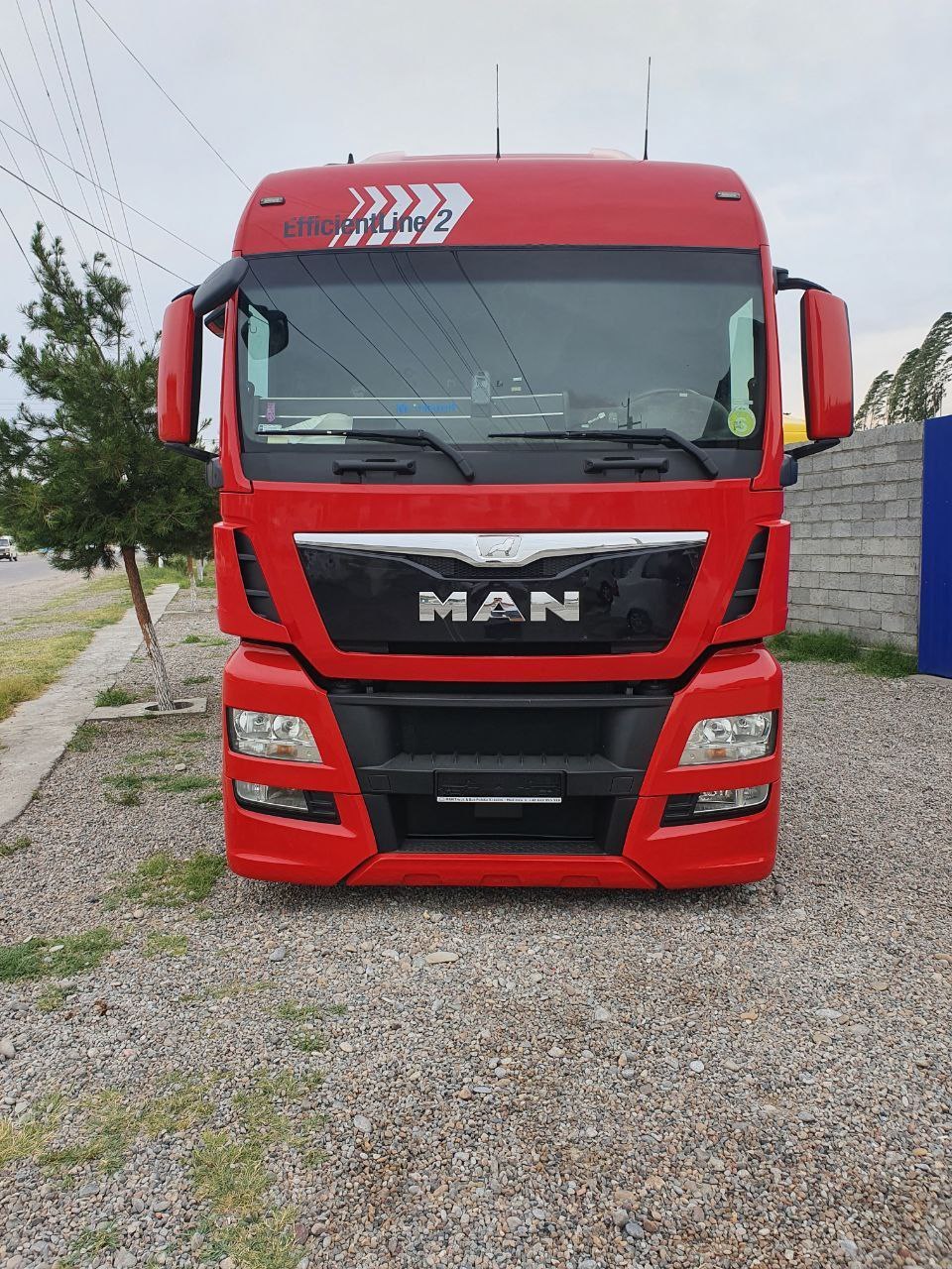 MAN TGX евро 6 + KRONE прицеп 