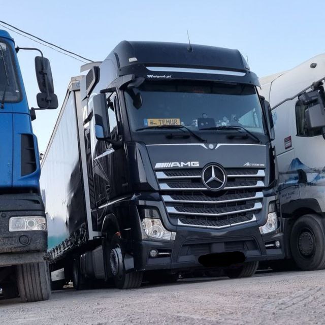 Mercedes Benz Actros Мега + KRONE прицеп