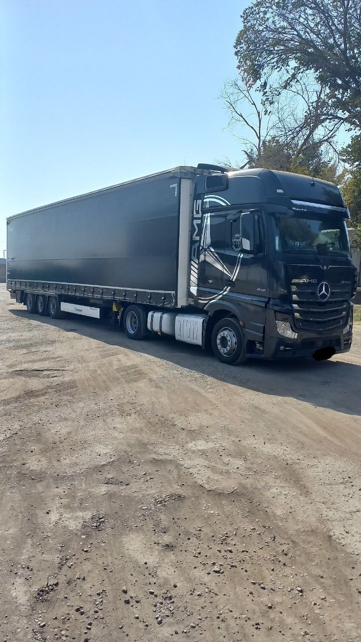 Mercedes Benz Actros Мега + KRONE прицеп