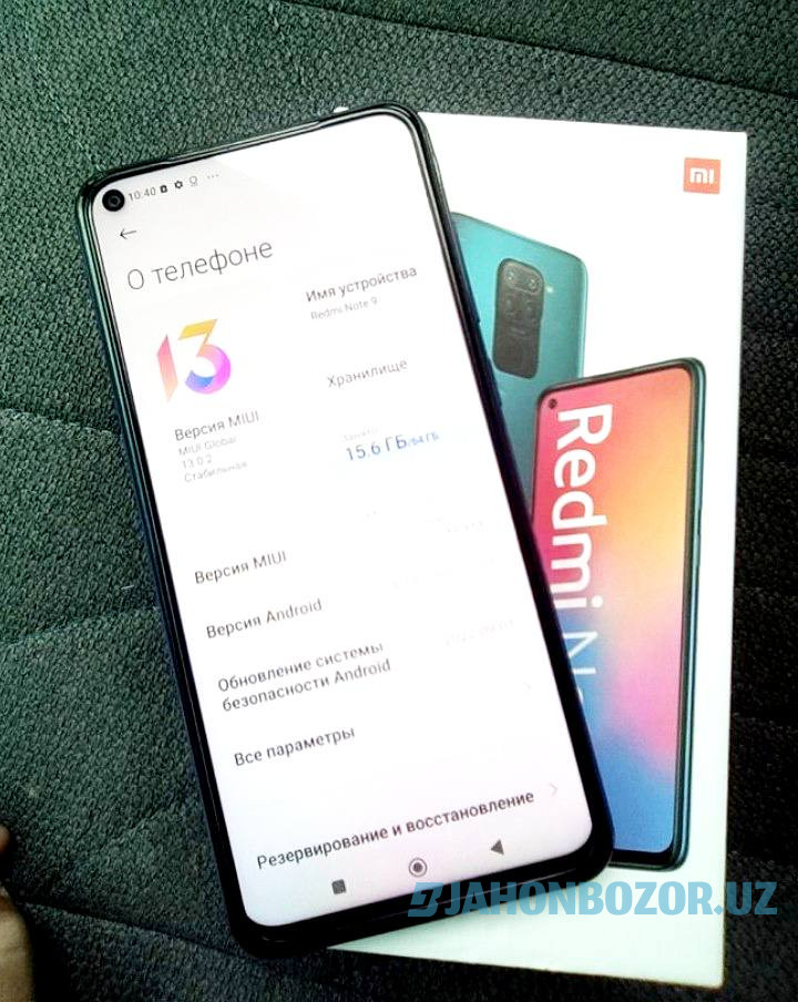 Xiaomi redmi note 9